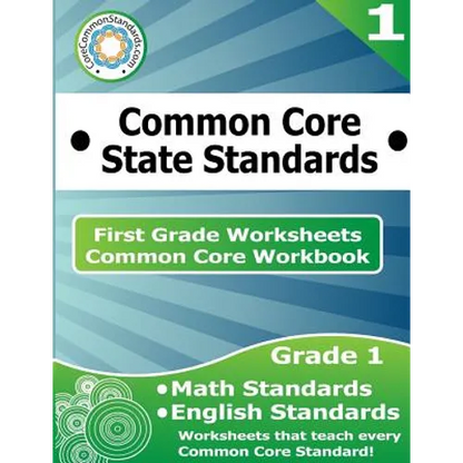 First Grade Common Core Workbook: Worksheets - Paperback