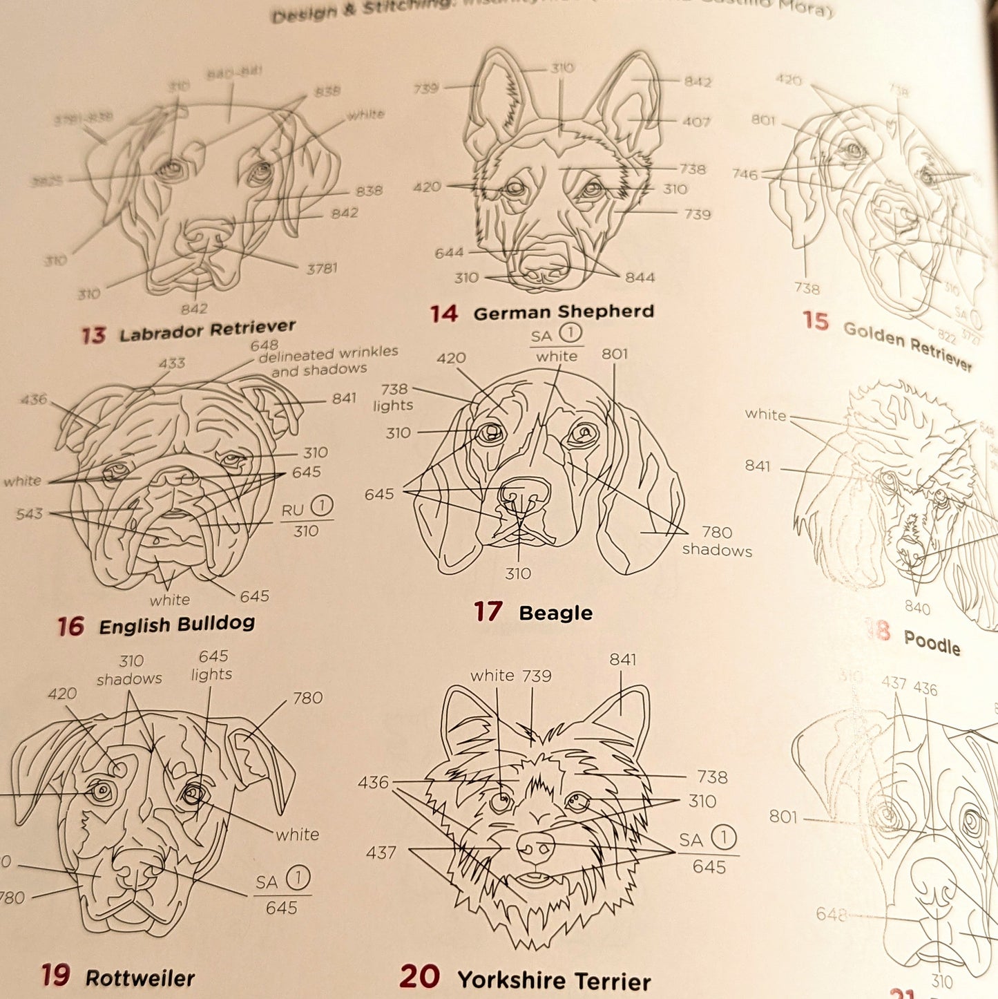 I Love My Dog Embroidery: 380 Stitch Motifs for Dog Moms and Dads