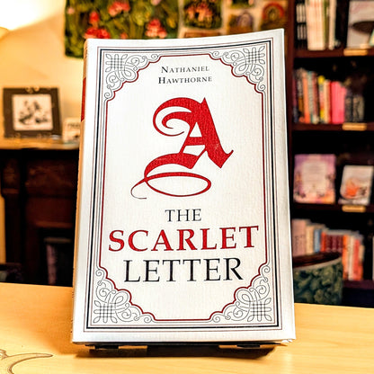 The Scarlet Letter, Nathaniel Hawthorne Classic Novel, (Hester Prynne, Adultery, Romantic Tragedy), Ribbon Page Marker, Perfect for Gifting