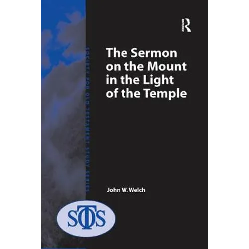 The Sermon on the Mount in the Light of the Temple - Paperback