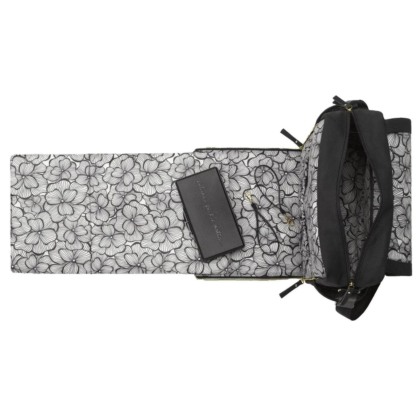 Petunia Pickle Bottom Black Matte Leatherette - Boxy