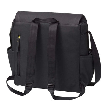 Petunia Pickle Bottom Black Matte Leatherette - Boxy