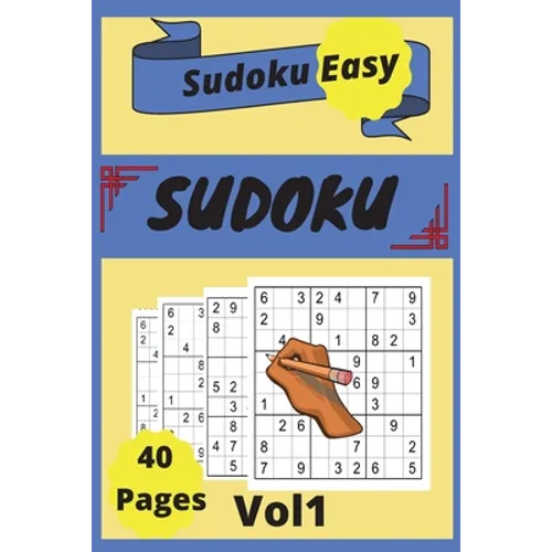Sudoku Easy: Vol 1 - Paperback