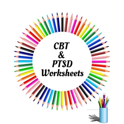 CBT & PTSD Worksheets: Your Guide for CBT & PTSD WorksheetsYour Guide to Free From Frightening, Obsessive or Compulsive Behavior, Help You Ov - Paperback
