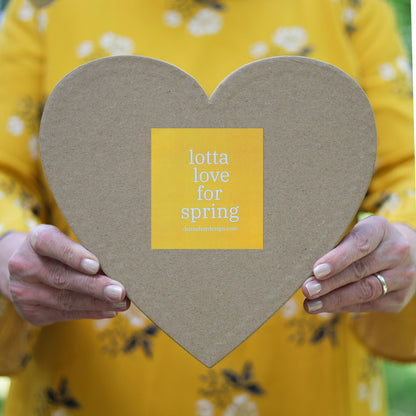 Heart-Shaped Mystery Boxes :: Spring Flowers