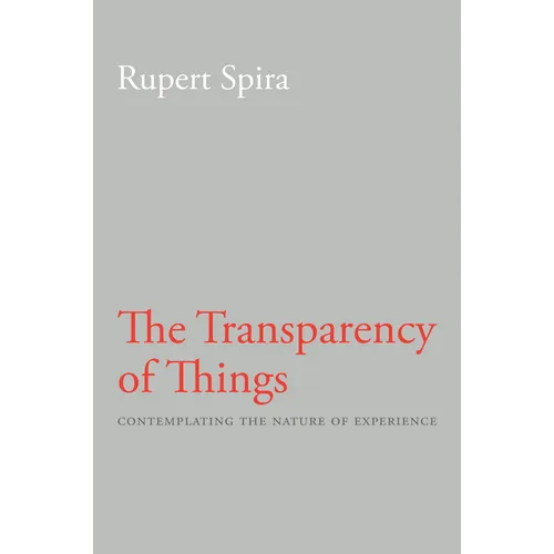 The Transparency of Things: Contemplating the Nature of Experience - Paperback