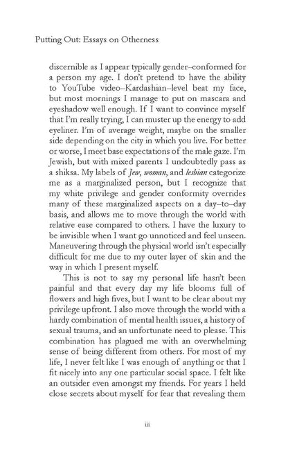 Putting Out: Essays on Otherness