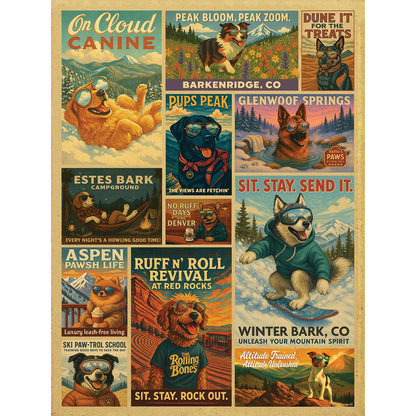 Howl If You Love Colorado (500 Piece) Jigsaw Puzzle