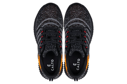 CALTO - Q219 - 2.8 Inches Taller (Neon Orange/Black/Grey) - Ultra Lightweight