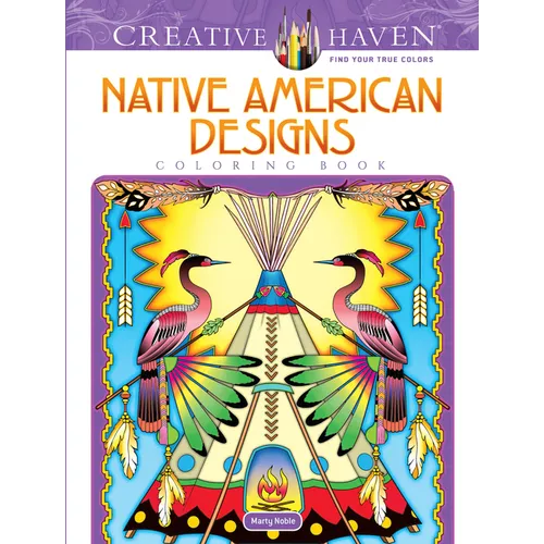 Creative Haven Native American Designs Coloring Book - Paperback