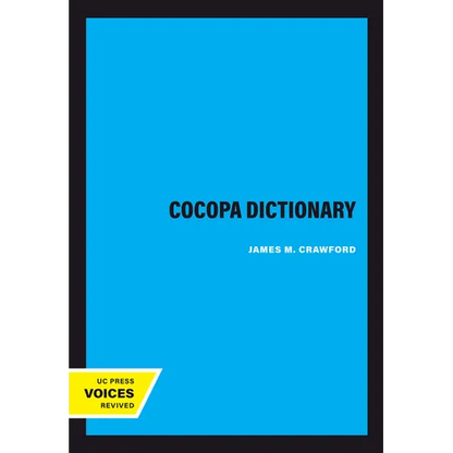Cocopa Dictionary: Volume 114 - Paperback