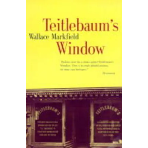 Teitlebaum's Window - Paperback