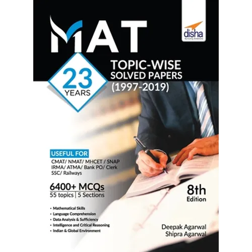 MAT 23 years Topic-wise Solved Papers (1997-2019) 8th Edition - Paperback