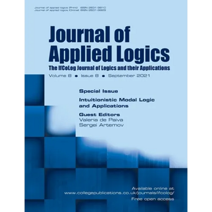 Journal of Applied Logics, Volume 8, Number 8, September 2021. Special issue: Intuitionistic Modal Logic and Applications - Paperback