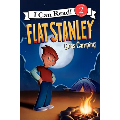 Flat Stanley Goes Camping - Paperback