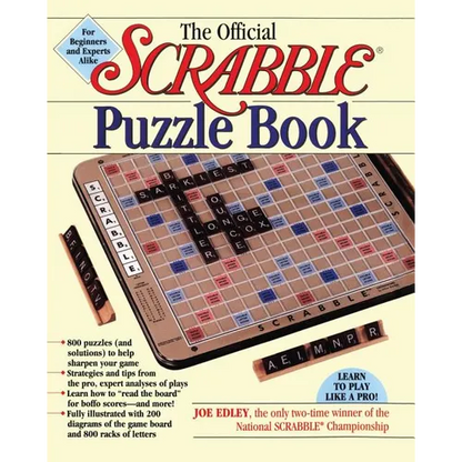 The Official Scrabble Puzzle Book - Paperback