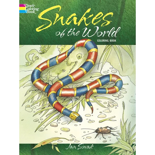 Snakes of the World Coloring Book - Paperback