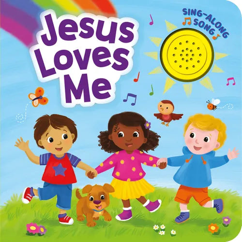 Jesus Loves Me: 1-Button Sound Book - Hardcover