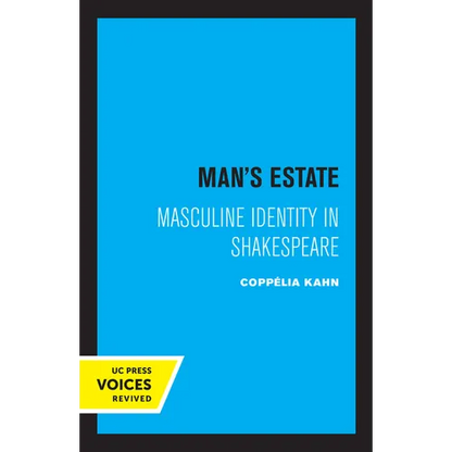 Man's Estate: Masculine Identity in Shakespeare - Paperback