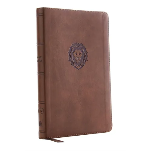 Kjv, Thinline Bible Youth Edition, Leathersoft, Brown, Red Letter Edition, Comfort Print - Imitation Leather