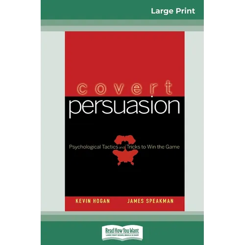 Covert Persuasion (16pt Large Print Edition) - Paperback