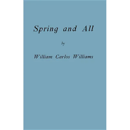 Spring and All - Paperback