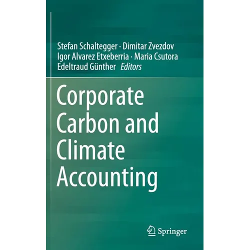 Corporate Carbon and Climate Accounting - Hardcover