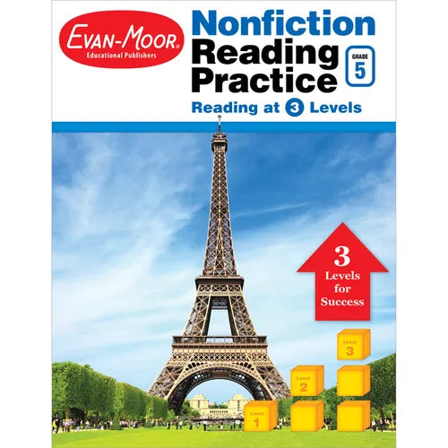 Nonfiction Reading Practice, Grade 5 - Paperback