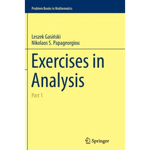 Exercises in Analysis: Part 1 - Paperback