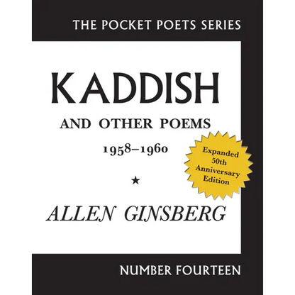 Kaddish and Other Poems: 1958-1960 - Paperback