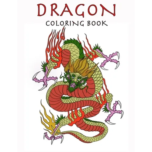 Dragon: Coloring book - Paperback