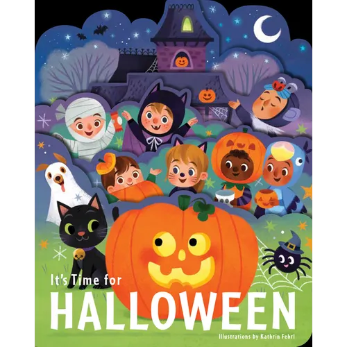 It's Time for Halloween - Board Book