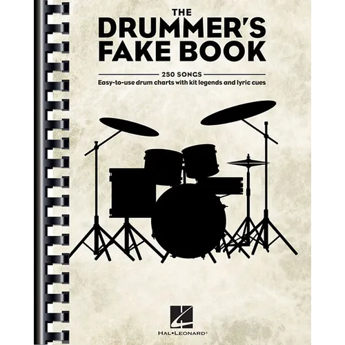 The Drummer's Fake Book: Easy-To-Use Drum Charts with Kit Legends and Lyric Cues - Paperback