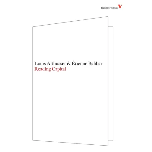 Reading Capital - Paperback