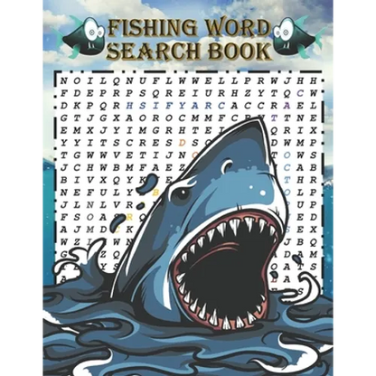 Fishing Word Search Book: Word search books for adults (( A beautiful gift for hunters and lovers of fishing )) - Paperback