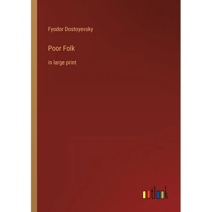 Poor Folk: in large print - Paperback