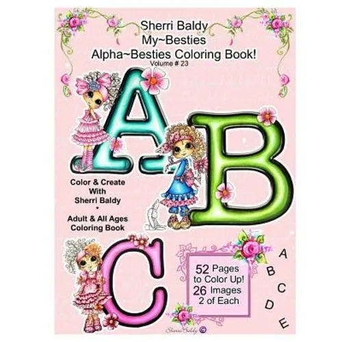 Sherri Baldy My Besties Alphabet Besties Coloring Book - Paperback