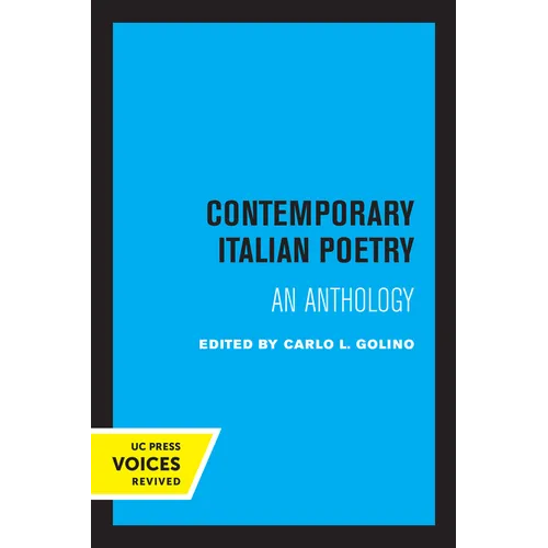 Contemporary Italian Poetry: An Anthology - Paperback