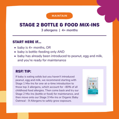 Stage 1 + 2 Mix-Ins