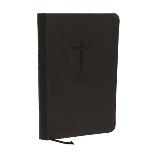 KJV, Value Thinline Bible, Compact, Imitation Leather, Black, Red Letter Edition - Imitation Leather