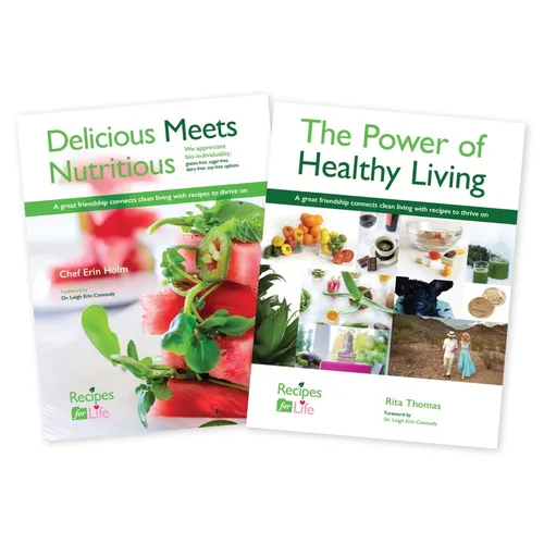 Recipes for Life Boxed Set: A Great Friendship Connects Clean Living with Recipes to Thrive on - Hardcover