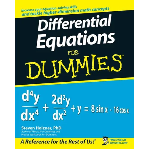 Differential Equations for Dummies - Paperback