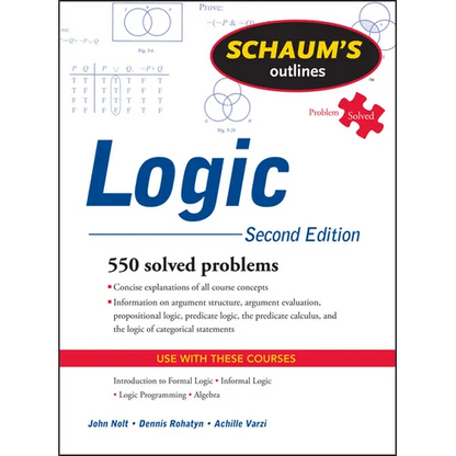 Schaum's Outline of Logic, Second Edition - Paperback