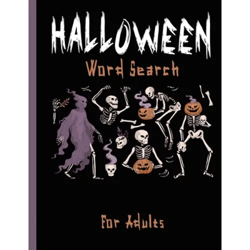 Halloween Word Search For Adults: Large Print Word Search for Adults and Teens, Halloween Word Search Book - Paperback