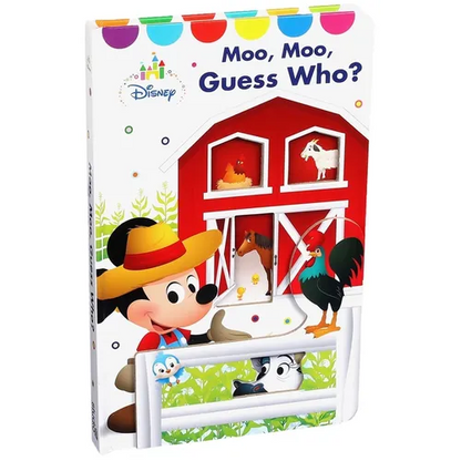 Disney Baby Moo, Moo, Guess Who? - Hardcover