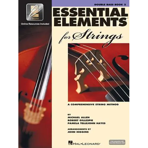 Essential Elements for Strings Book 2 Double Bass Method with Eei Beginner to Intermediate Bas - Paperback