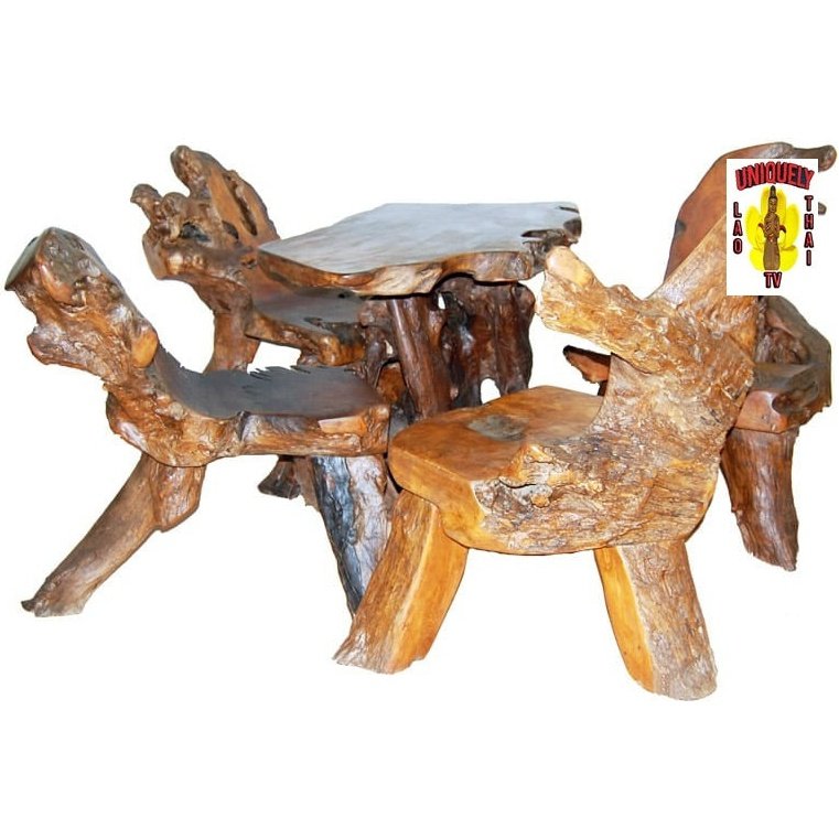 Root Teak Patio 5 Piece Set
