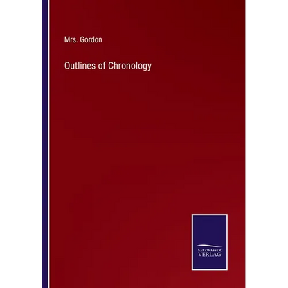 Outlines of Chronology - Paperback