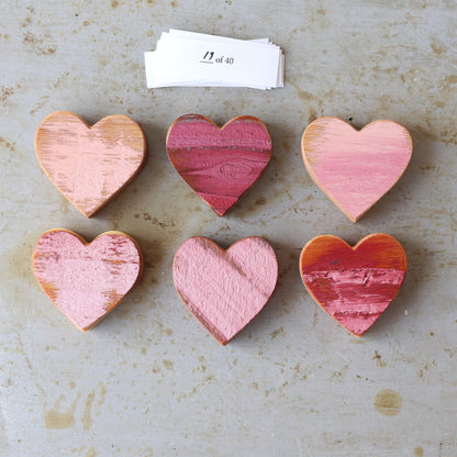 Rustic Painted Heart Sets ✨