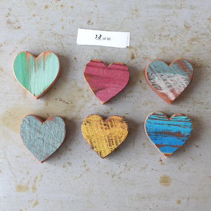 Rustic Painted Heart Sets ✨